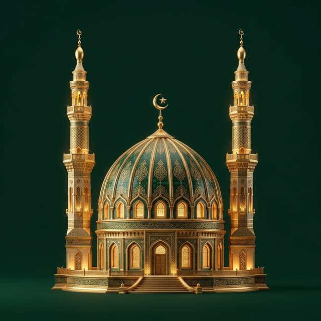 3D Islamic Mosque